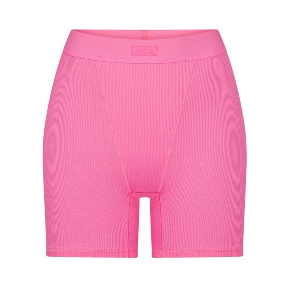 🆕SKIMS SUGAR PINK BOXER SHORTS SIZE:MEDIUM NWT
